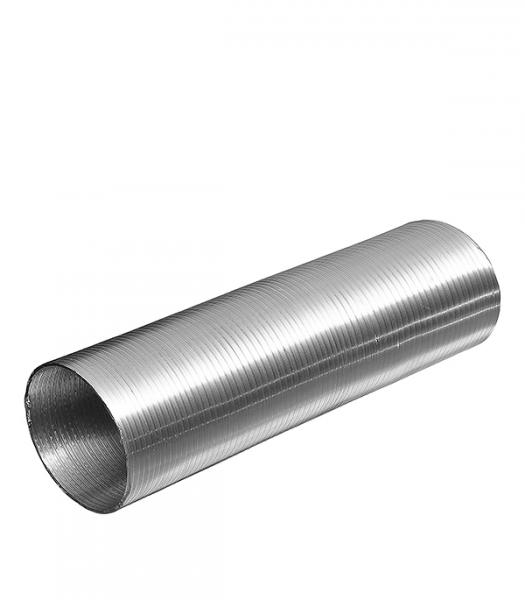Воздуховод гибкий алюминиевый d-100 мм, L-3м - фото - 1