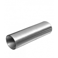 Воздуховод гибкий алюминиевый d-100 мм, L-3м - фото - 1