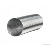 Воздуховод гибкий алюминиевый d-150 мм, L-3м - фото - 1